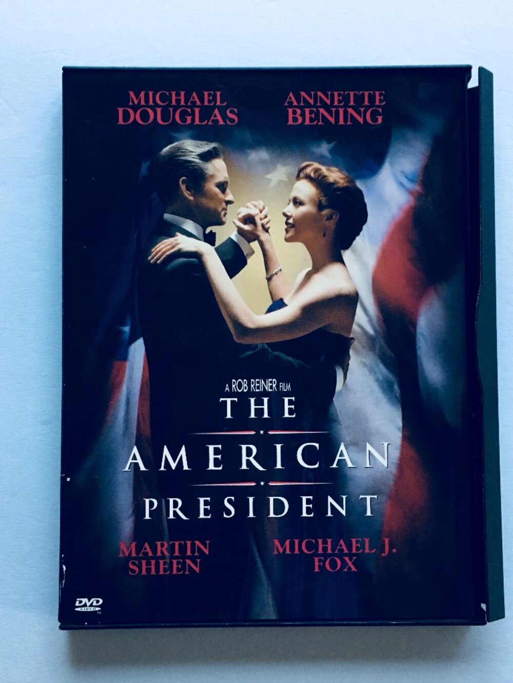 DVD "American President" with Michael Douglas and Annette Bening. Like New.